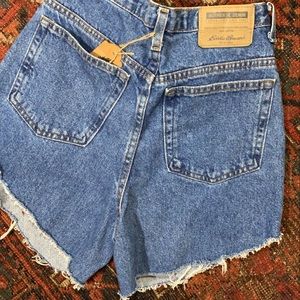 Vintage Eddie Bauer High Waist Denim Short